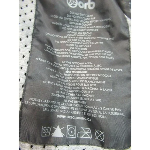 Orb Technical Jacket Winter Outdoor Free To Be Snow Sports Blue Womens Medium - Picture 3 of 10